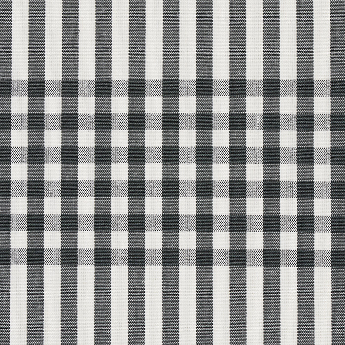 Schumacher Bergen Plaid Slate Fabric Sample 80800