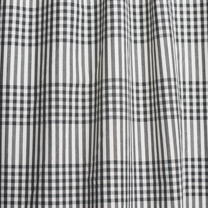 Schumacher Bergen Plaid Slate Fabric 80800