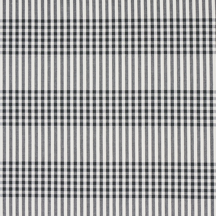 Schumacher Bergen Plaid Slate Fabric 80800