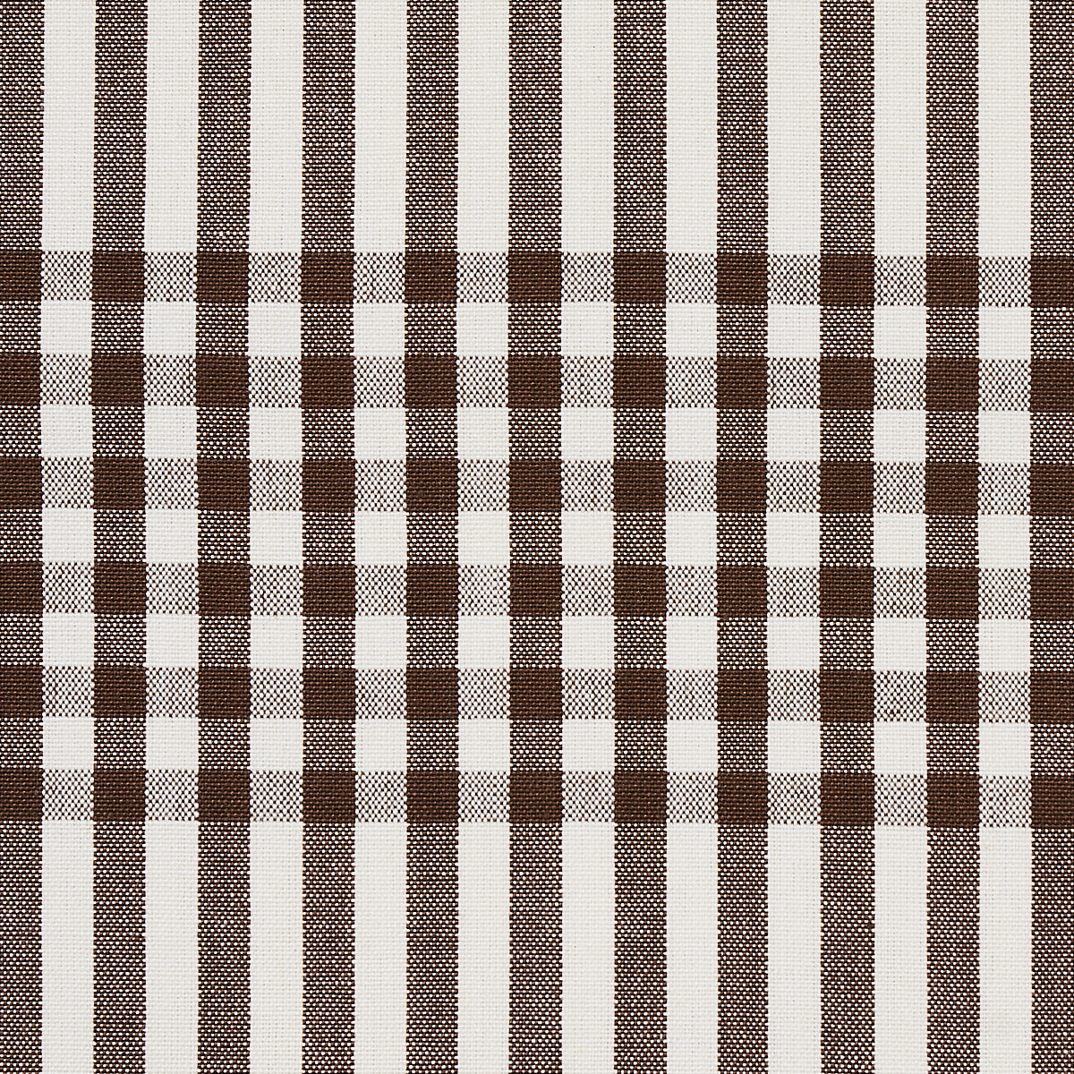 Schumacher Bergen Plaid Brown Fabric 80801