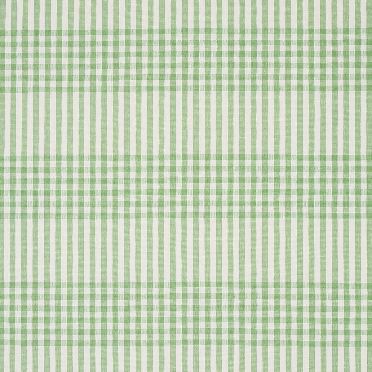 Schumacher Bergen Plaid Green Fabric 80804