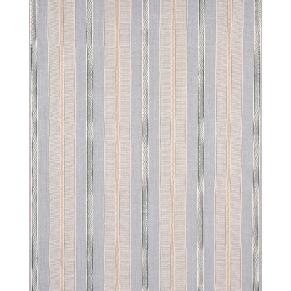 Schumacher Scoop Hand Woven Stripe Breeze Fabric 80811