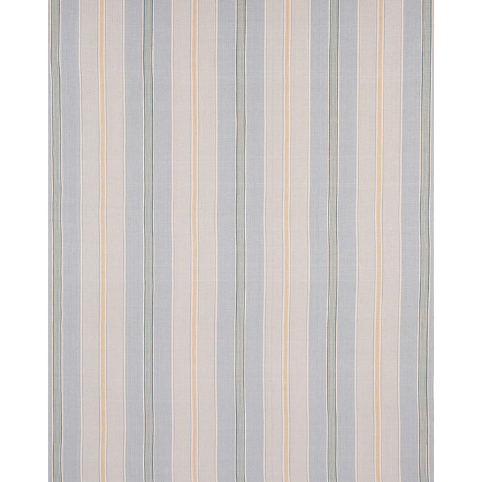 Schumacher Scoop Hand Woven Stripe Breeze Fabric Sample 80811