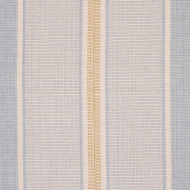 Schumacher Scoop Hand Woven Stripe Breeze Fabric 80811