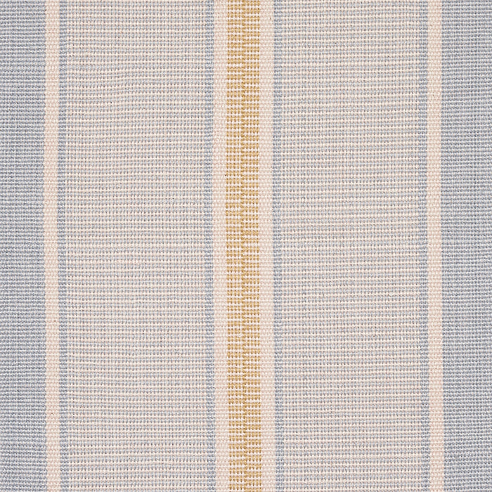 Schumacher Scoop Hand Woven Stripe Breeze Fabric Sample 80811