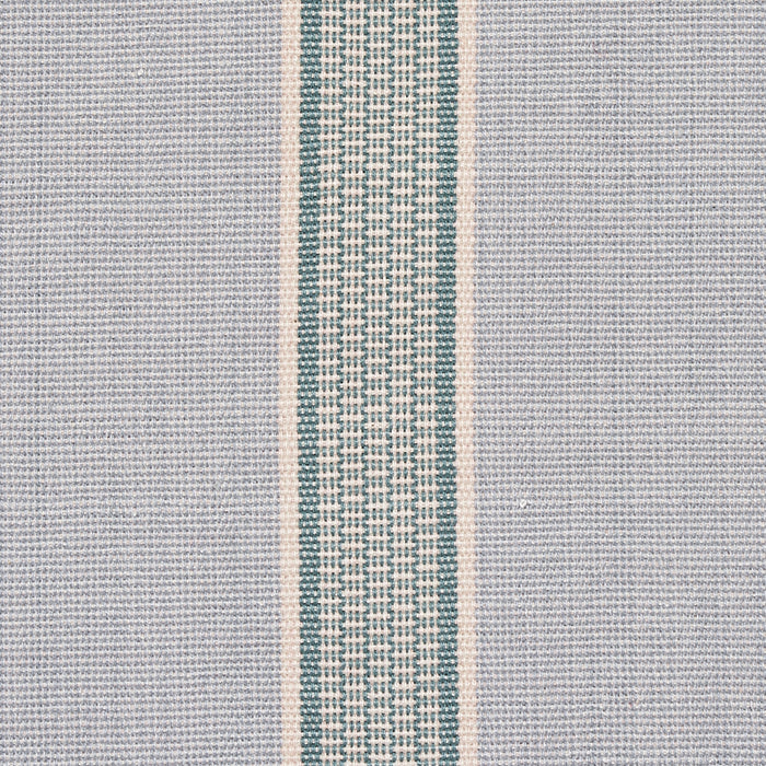 Schumacher Scoop Hand Woven Stripe Breeze Fabric Sample 80811