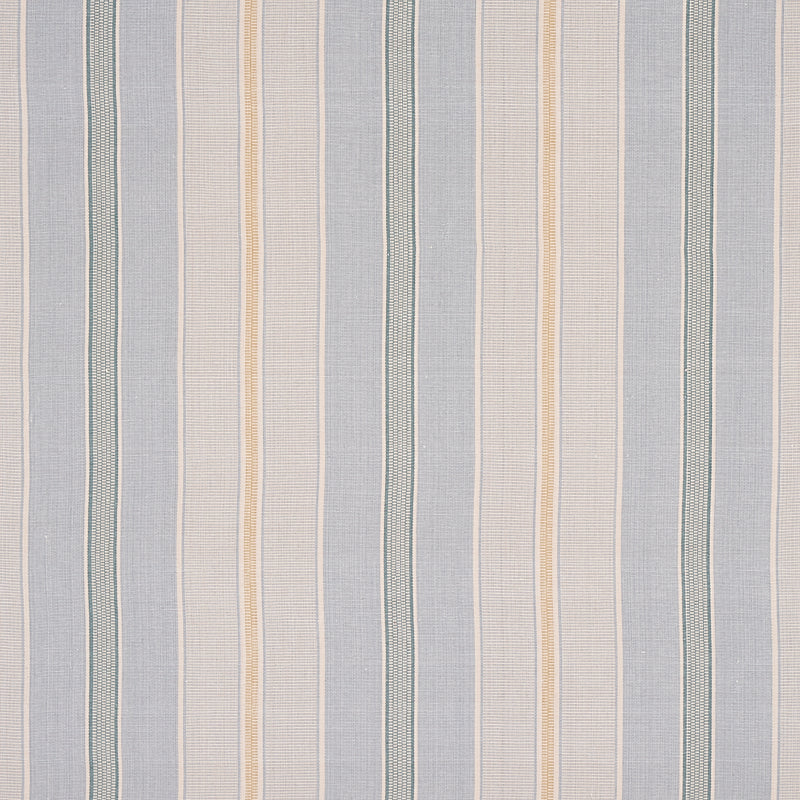 Schumacher Scoop Hand Woven Stripe Breeze Fabric 80811