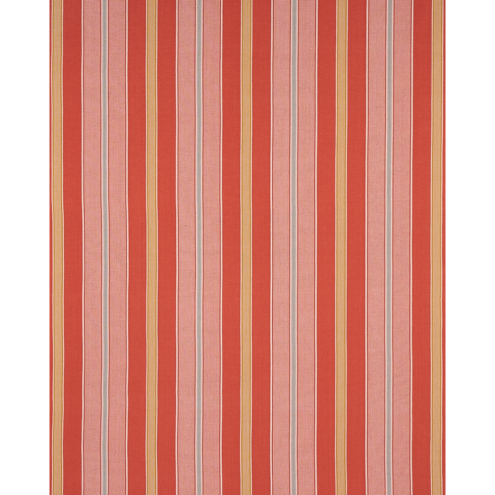 Schumacher Scoop Hand Woven Stripe Parasol Fabric 80813