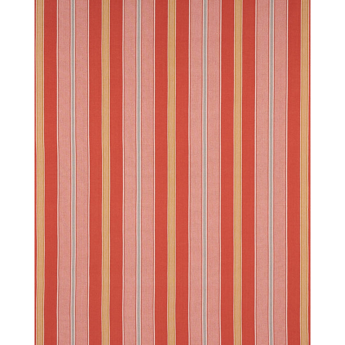 Schumacher Scoop Hand Woven Stripe Parasol Fabric Sample 80813