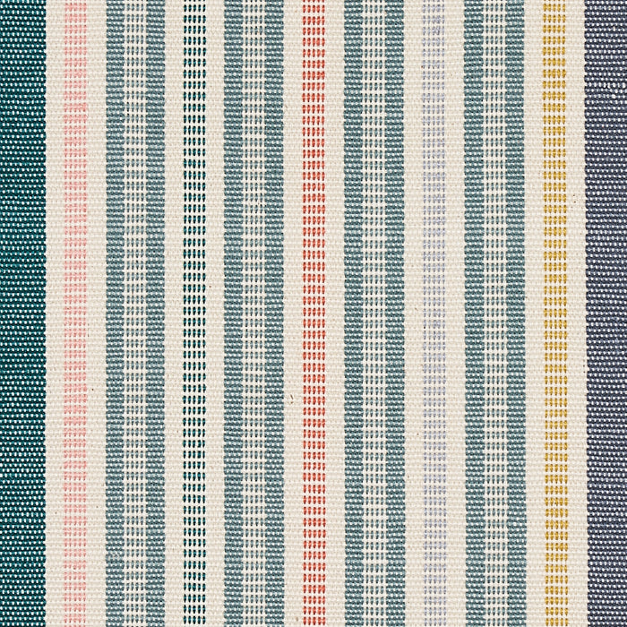 Schumacher Ripple Hand Woven Stripe Mineral Fabric Sample 80822