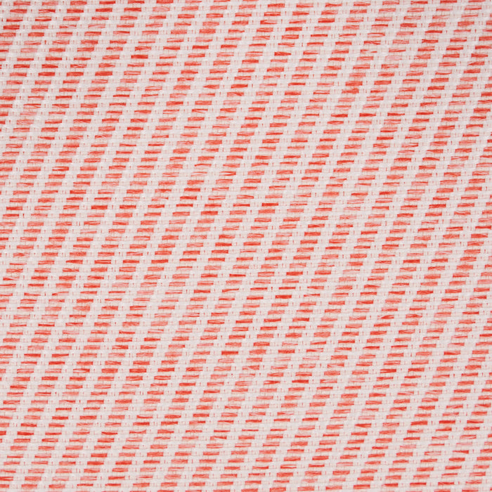 Schumacher Bowery Indoor/Outdoor Coral Fabric Sample 80861