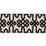 Schumacher Knotted Trellis Tape Black On Unbleached Trim 80880