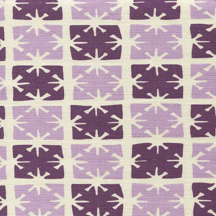 China Seas Georgia Small Scale Lilac Purple Fabric Sample 8090-05