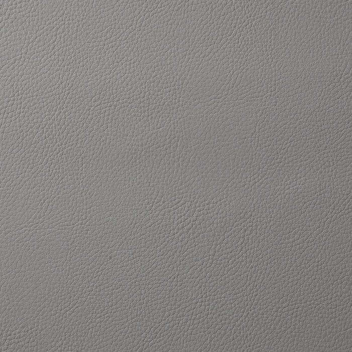 Schumacher Vegan Leather Indoor/Outdoor Platinum Fabric Sample 80903