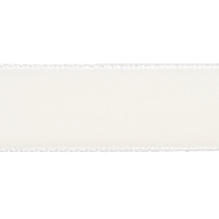 Schumacher Velvet Tape Medium Ivory Trim Sample 80940