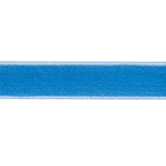 Schumacher Velvet Tape Medium Cadet Trim 80943