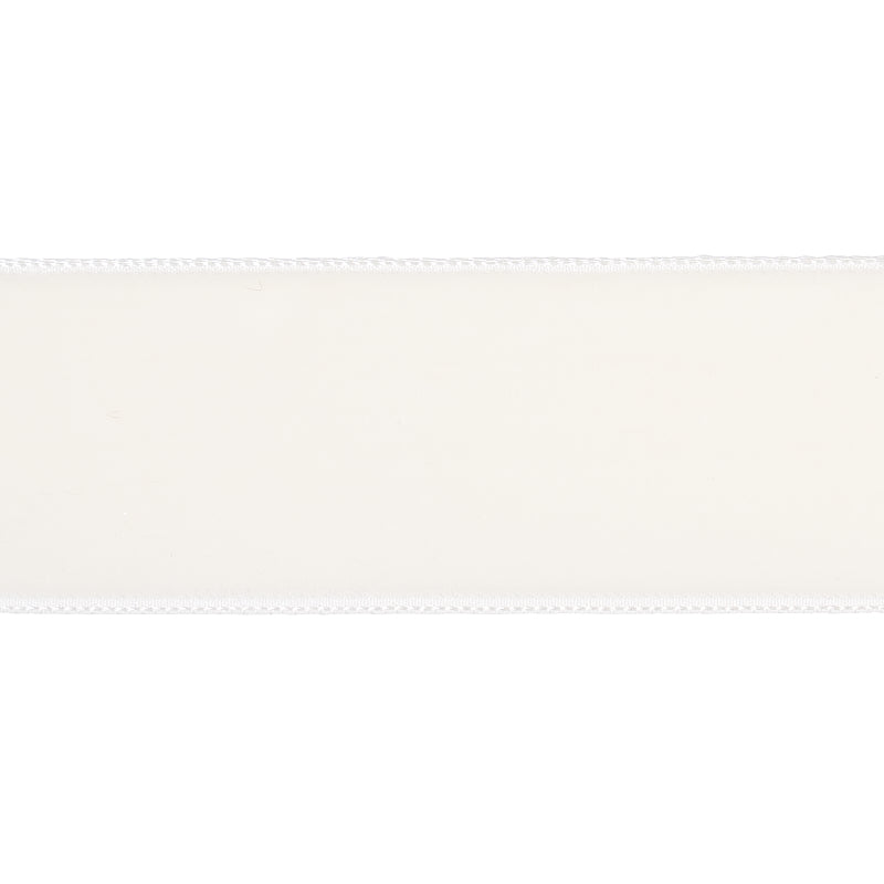 Schumacher Velvet Tape Wide Ivory Trim Sample 80960