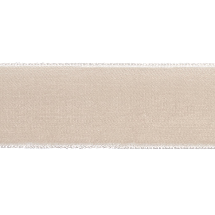 Schumacher Velvet Tape Wide Dove Trim 80961