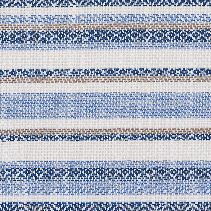 Schumacher Dylan Indoor/Outdoor Blue Fabric Sample 81051