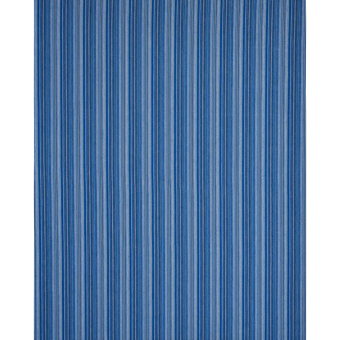 Schumacher Fino Stripe Indoor/Outdoor Cobalt Fabric Sample 81070