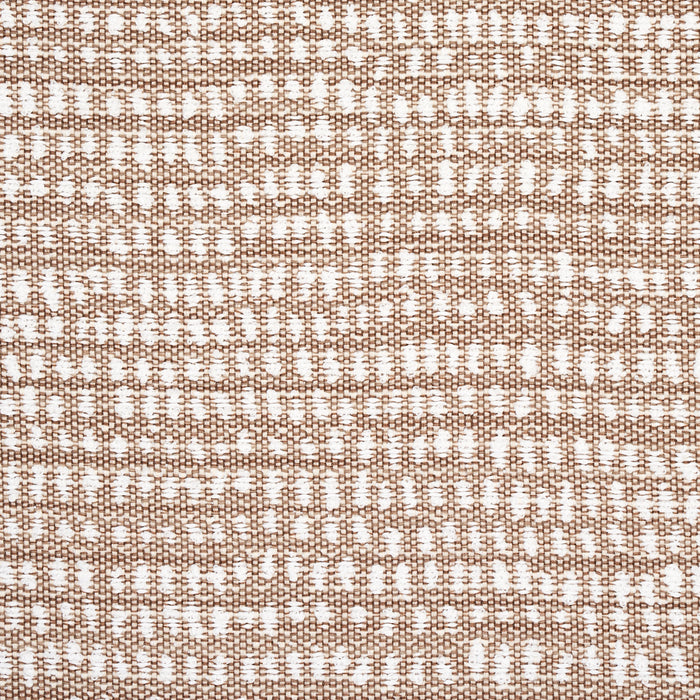 Schumacher Oscar Indoor/Outdoor White Fabric Sample 81090