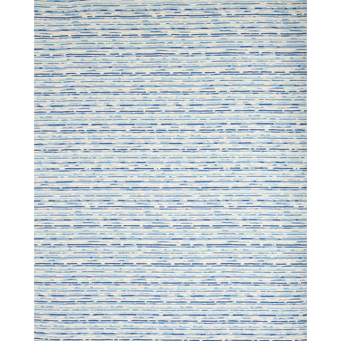 Schumacher Tomori Indoor/Outdoor Blue Fabric Sample 81102