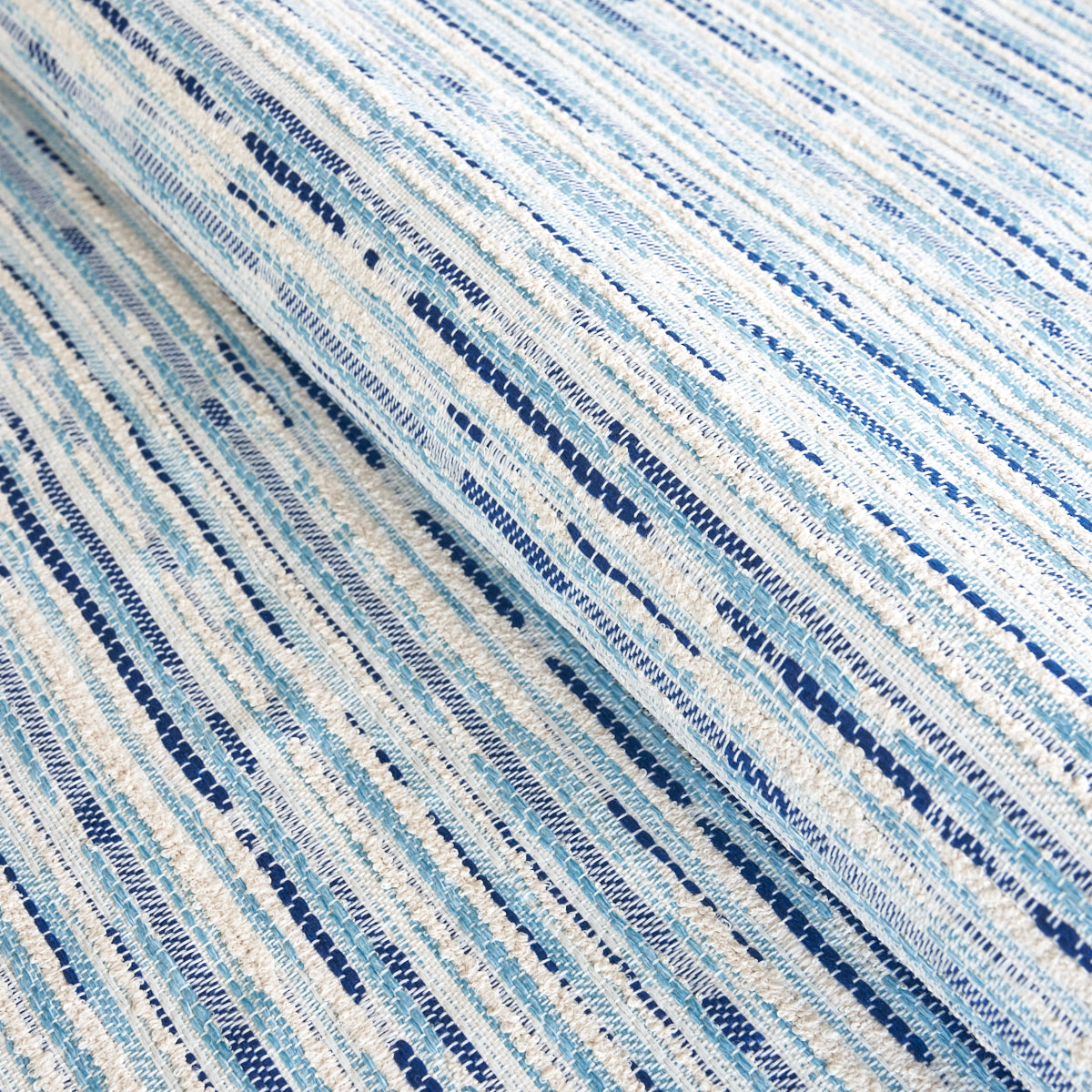 Schumacher Tomori Indoor/Outdoor Blue Fabric Sample 81102