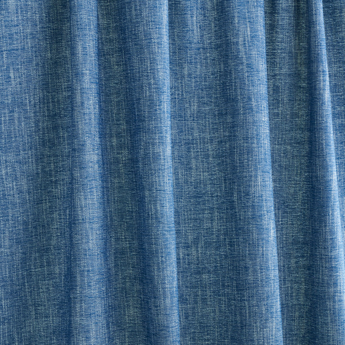 Schumacher Dean Indoor/Outdoor Denim Blue Fabric Sample 81127