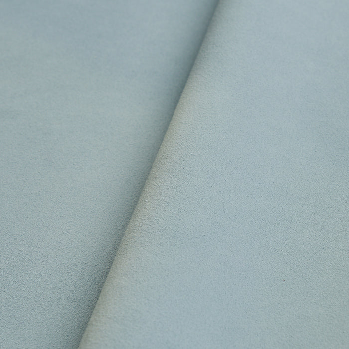 Schumacher Vegan Suede Sky Fabric Sample 81130