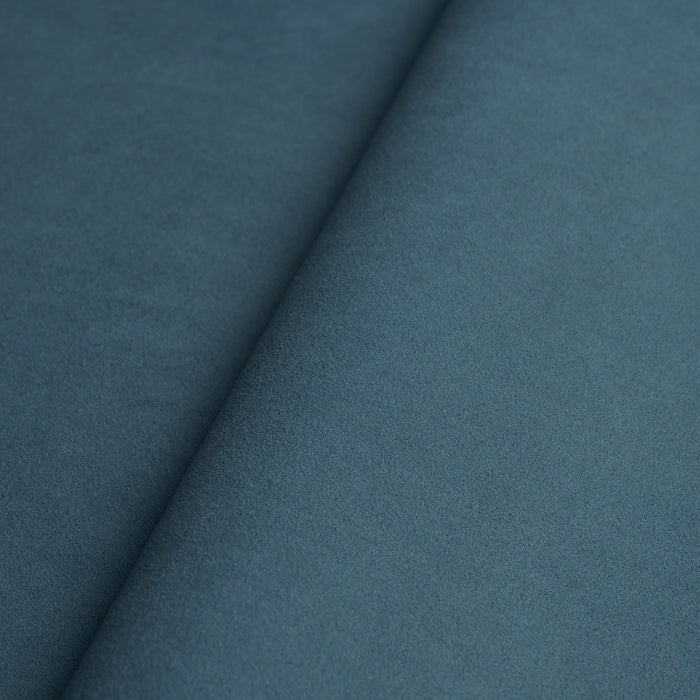 Schumacher Vegan Suede Slate Blue Fabric Sample 81132