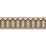 Schumacher Arches Embroidered Tape Medium Brown Trim 81154