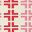 China Seas Frowick Large Scale Red Pink Fabric Sample 8120-06