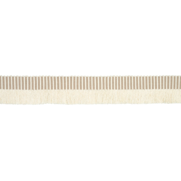 Schumacher Graphic Fringe Ivory Trim 81210