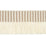 Schumacher Graphic Fringe Ivory Trim 81210