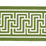 Schumacher Labyrinth Tape Green Trim 81260