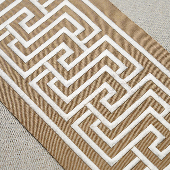 Schumacher Labyrinth Tape Sand Trim 81261