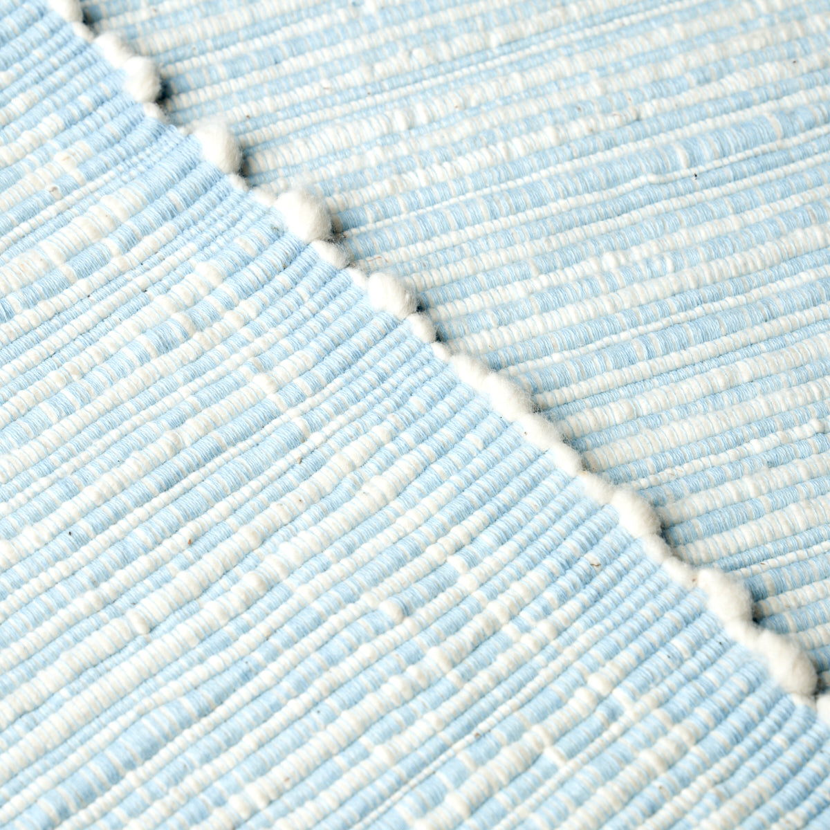 Schumacher Zeta Handwoven Texture Sky Fabric 81372