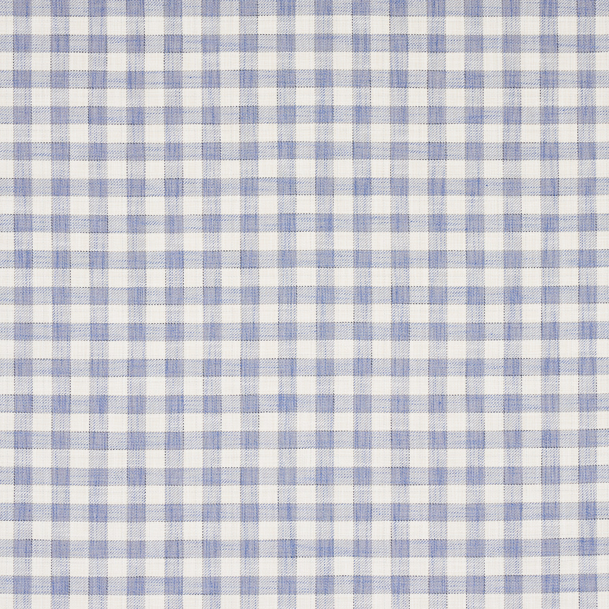 Schumacher Martina Plaid Indoor/Outdoor Navy Fabric 81410