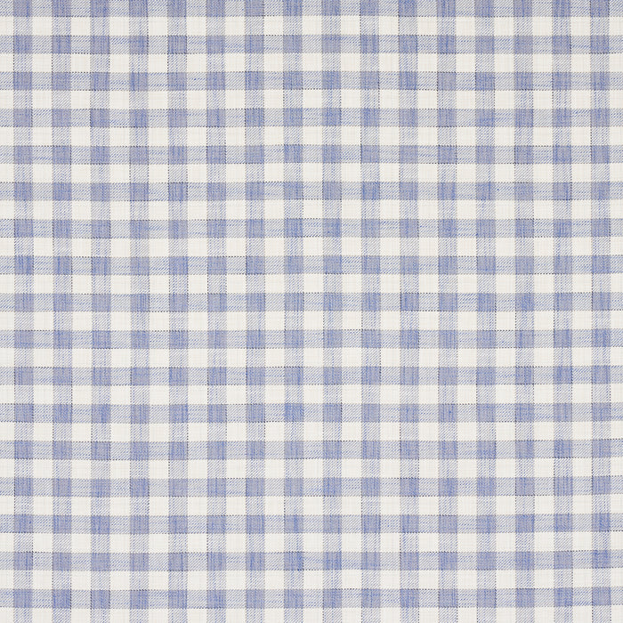 Schumacher Martina Plaid Indoor/Outdoor Navy Fabric Sample 81410