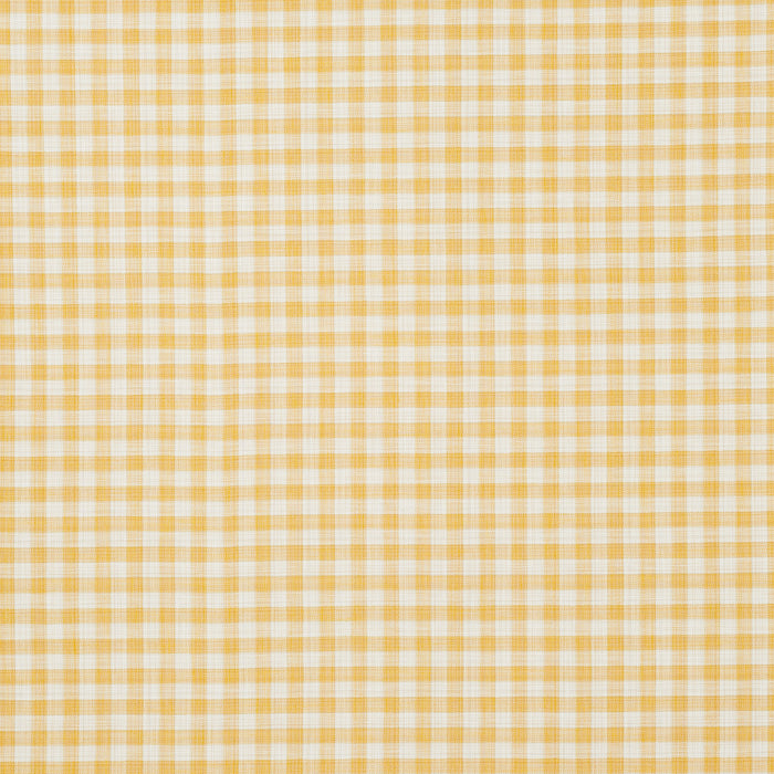 Schumacher Martina Plaid Indoor/Outdoor Yellow Fabric Sample 81413