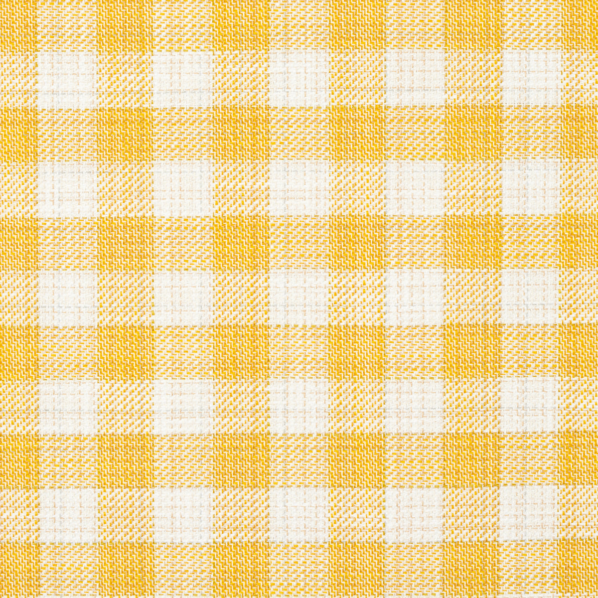 Schumacher Martina Plaid Indoor/Outdoor Yellow Fabric 81413