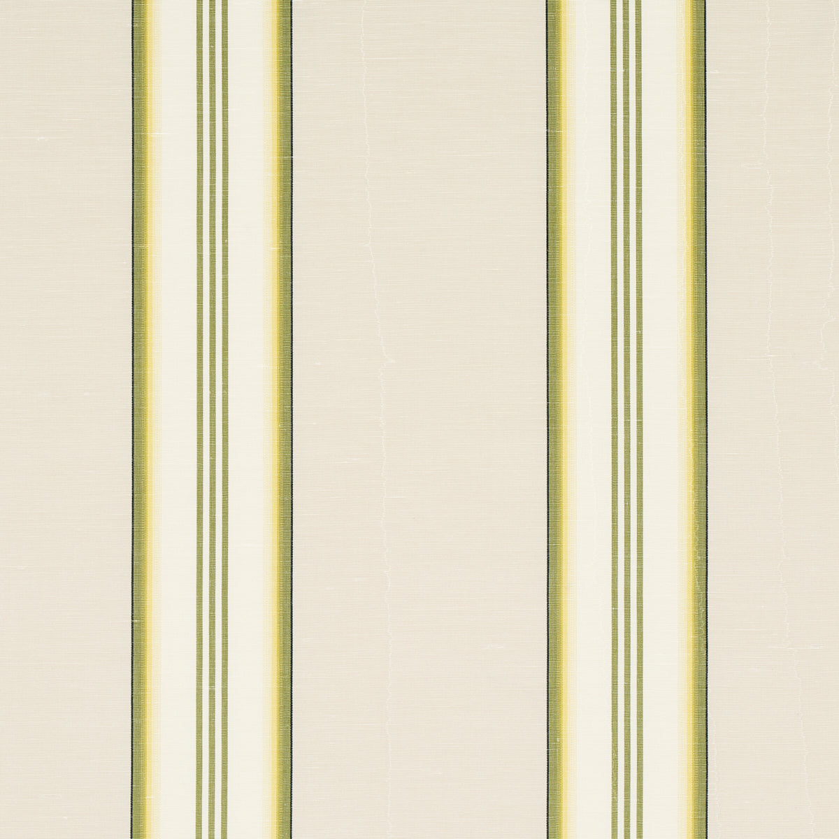 Schumacher Randolph Stripe Moire Magnolia Fabric Sample 81421