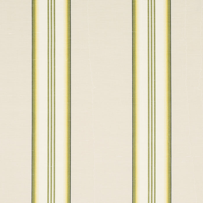 Schumacher Randolph Stripe Moire Magnolia Fabric Sample 81421