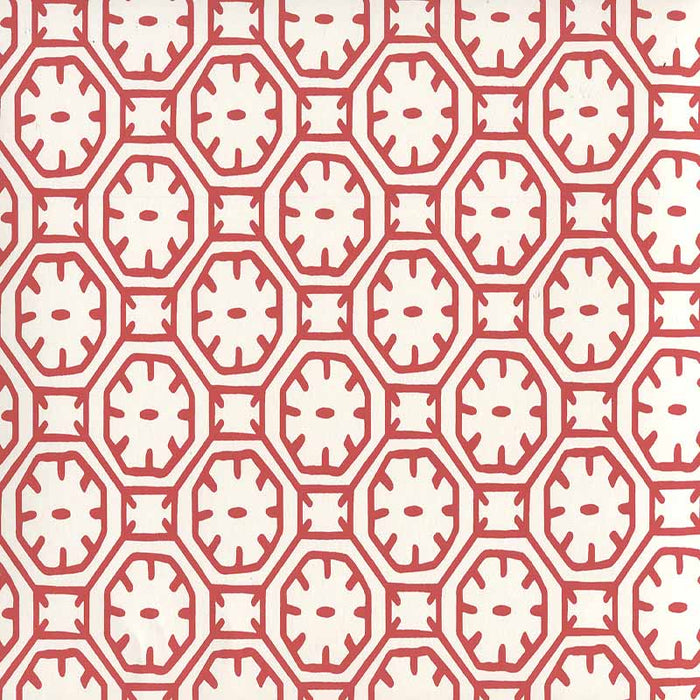 China Seas Ceylon Batik Red Wallpaper 8150WP-09