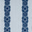 Schumacher Joelle Stripe Blue Fabric 81541