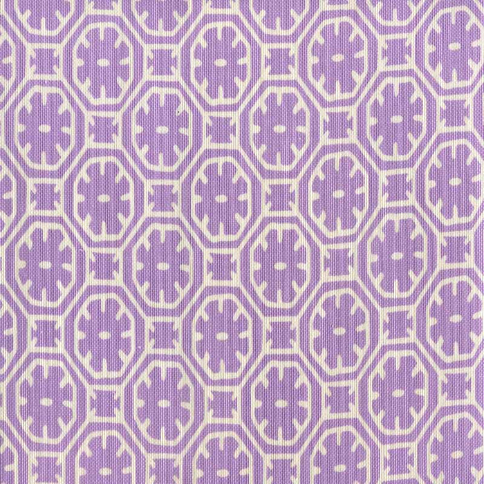 China Seas Ceylon Batik Reverse Purple Fabric Sample 8155-03