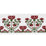 Schumacher Custis Embroidered Tape Claret Trim 81660