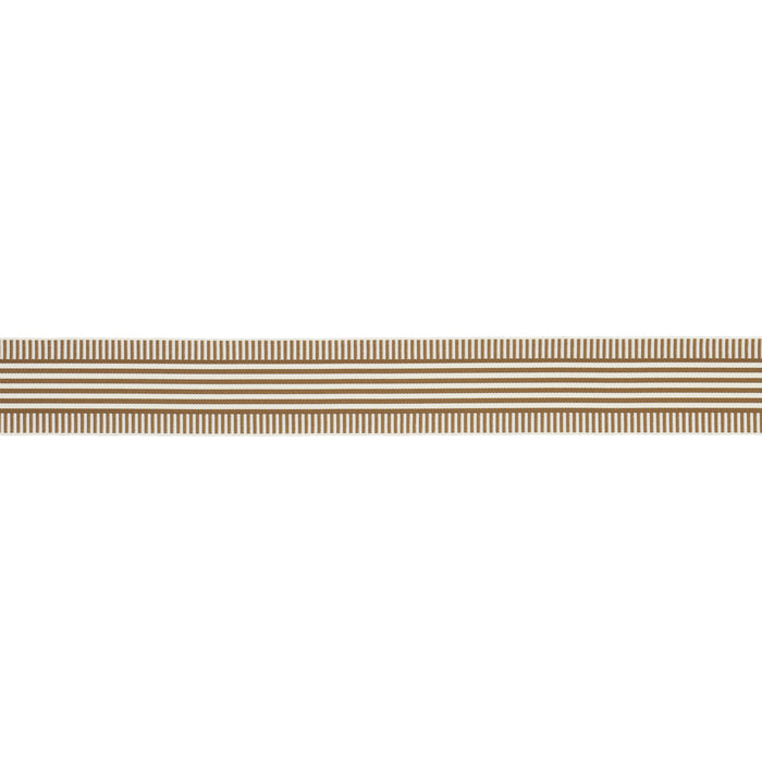 Schumacher Keket Stripe Tape Camel Trim 81691