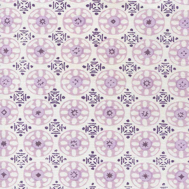 China Seas Kediri Batik Purple Lavender Lilac Fabric 8170-03