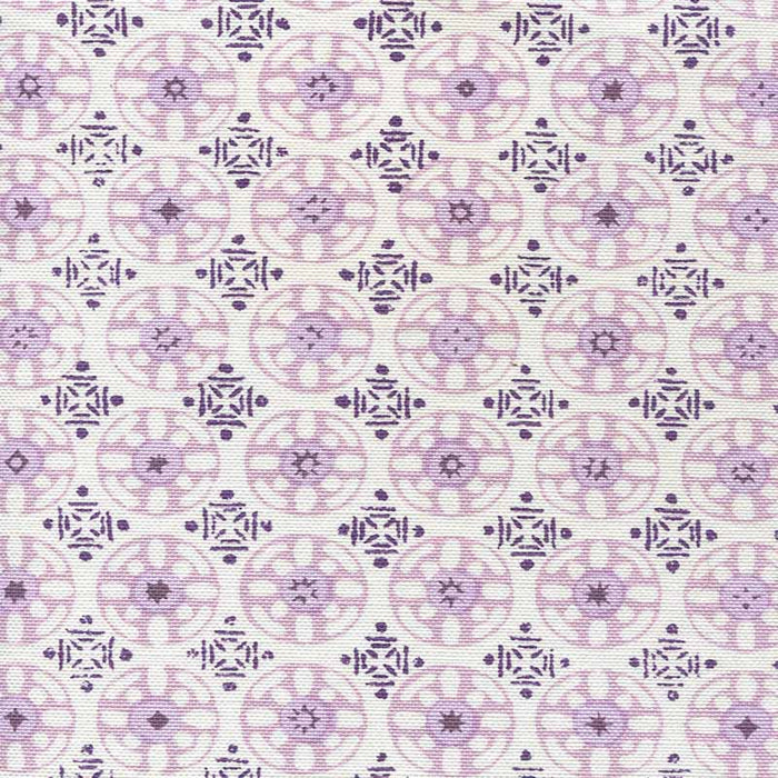 China Seas Kediri Batik Purple Lavender Lilac Fabric Sample 8170-03